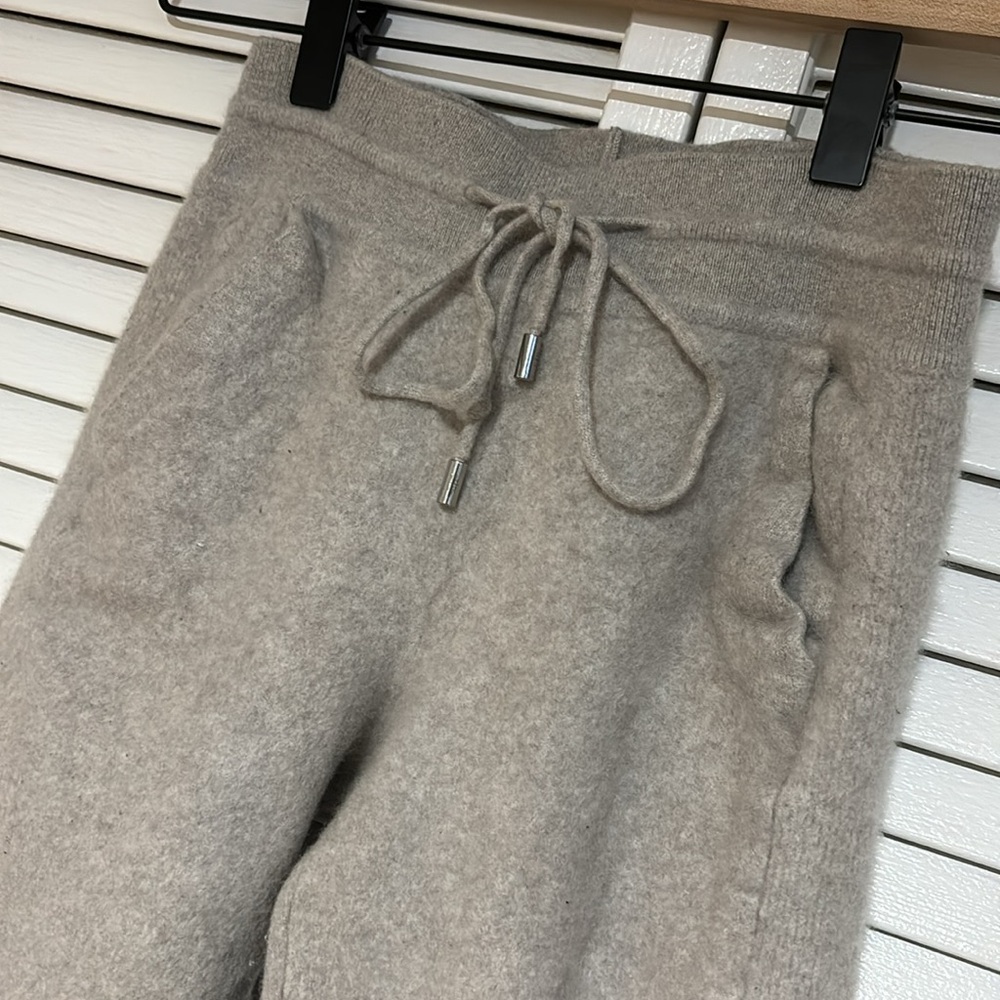 Loro Piana Baby Cashmere Wide Leg Pants
